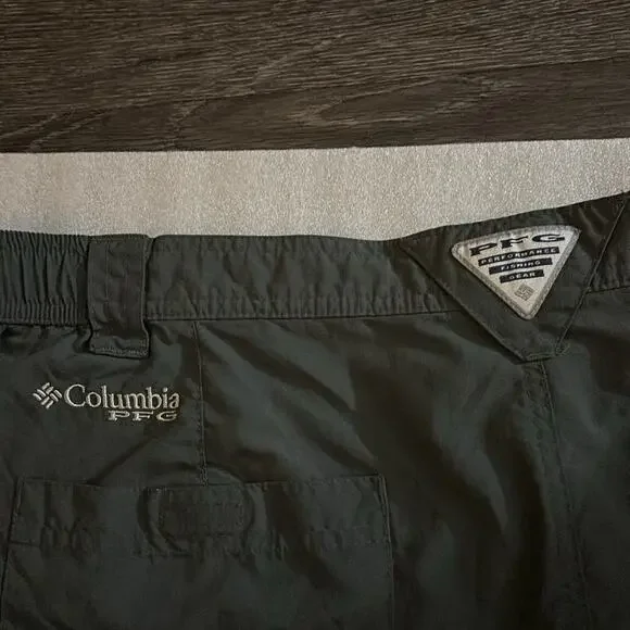 Columbia PFG Omni-Shade Lightweight Men’s Shorts Gray Size 40 Gorpcore Hiking - Picture 5 of 10